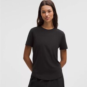 Love Curved Hem Crewneck